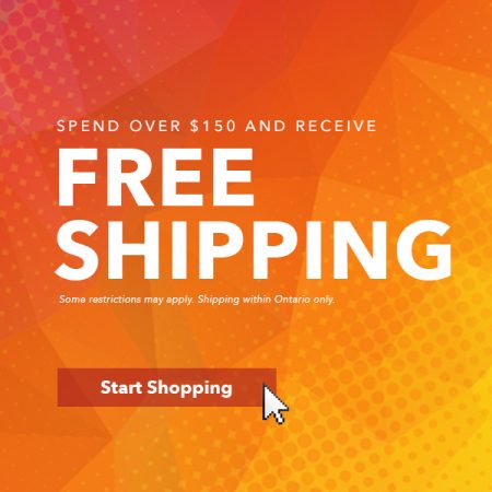 Enjoy Free Shipping when spending $150 or more